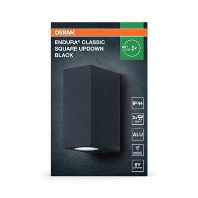 Endura Classic Square UpDown Black