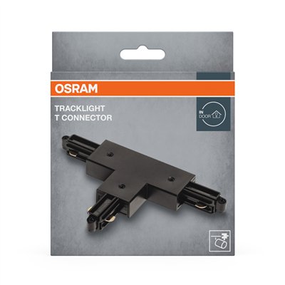 Tracklight accessories T Connector Black
