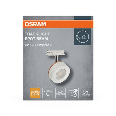 Tracklight Spot Beam 4.8W 830 White