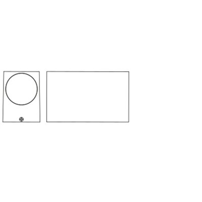 Endura Classic Square UpDown White