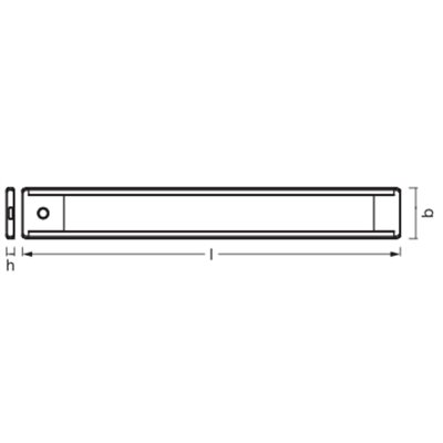 Undercabinet Flexus Linear 4.2W CCT DIM Black