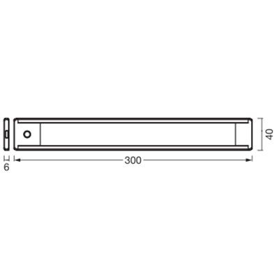 Undercabinet Flexus Linear 4.2W CCT DIM Black