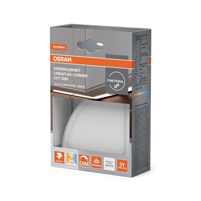Undercabinet Lineaflex Corner 0.88W CCT DIM