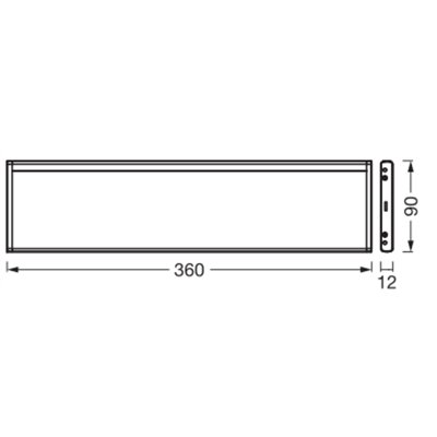 Undercabinet Lineaflex 360mm 4.2W CCT DIM Extension