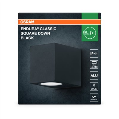 Endura Classic Square Down Black