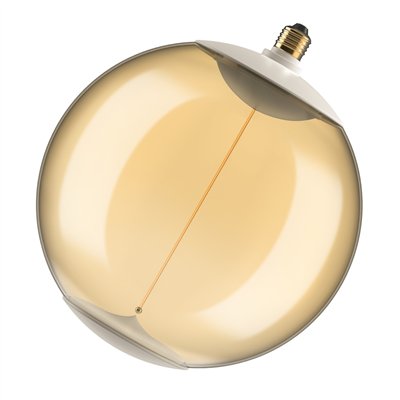 VINTAGE 1906 LED BIG DECORATIVE BULB WITH FILAMENT-MAGNETIC STYLE DIMMABLE 12W 818 Amber E27