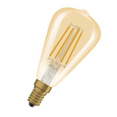 Vintage 1906 LED CLASSIC EDISON DIM 4.8W 822 Gold E14