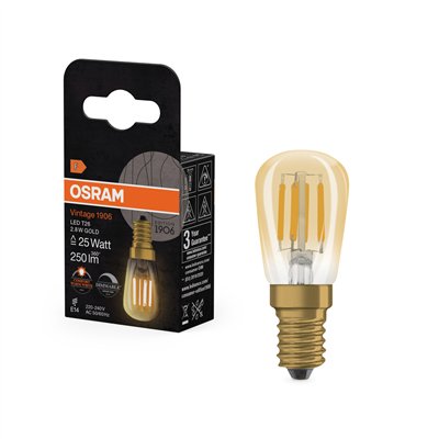 Vintage 1906 LED Special Shapes Dimmable 2.8W 822 Gold E14