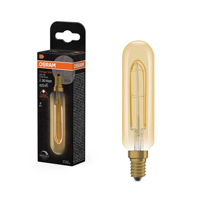 Vintage 1906 LED Special Shapes Dimmable 4.8W 822 Gold E14
