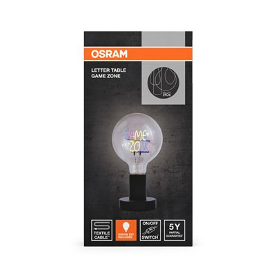 Vintage 1906 Letter Table Game Zone 1.2W E27