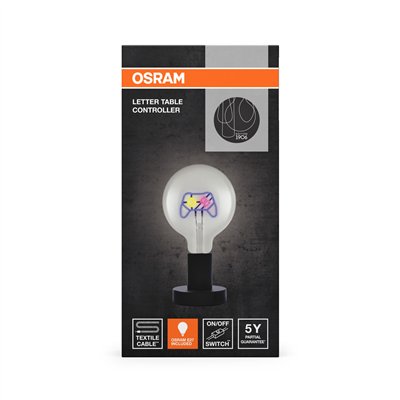 Vintage 1906 Letter Table Controller 1.2W E27