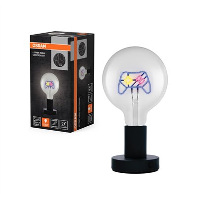 Vintage 1906 Letter Table Controller 1.2W E27