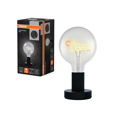 Vintage 1906 Letter Table Bar 1.2W E27