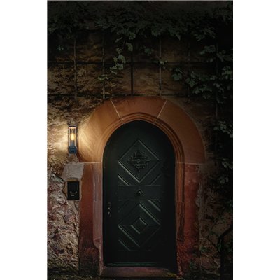 ENDURA CLASSIC TUBULAR Wall Sensor E27 IP44 Dark Grey