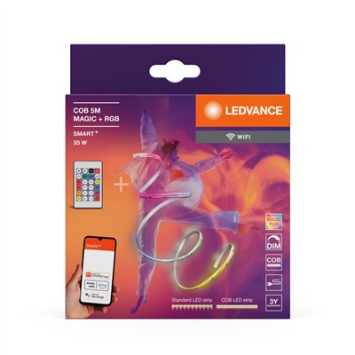 SMART+ WIFI COB MAGIC RGB 5M Magic RGB Remote Control