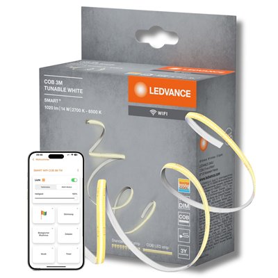 SMART+ WIFI COB TUNABLE WHITE 3M Tunable White Remote Control