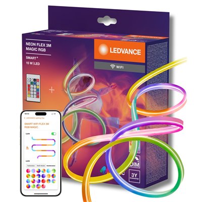 SMART+ WIFI NEON FLEX MAGIC RGB 3M Magic RGB Remote Control