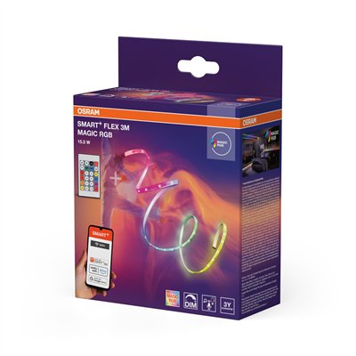 SMART+ WIFI Flex Strips Magic RGB with Remote Control 3M Remote Control 