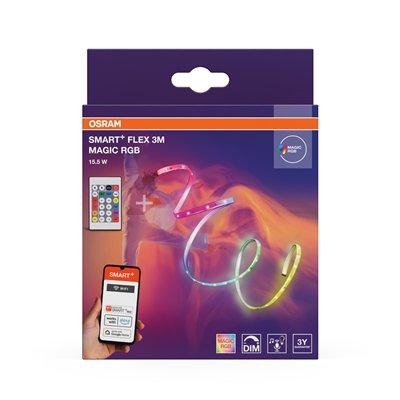 SMART+ WIFI Flex Strips Magic RGB with Remote Control 3M Remote Control 