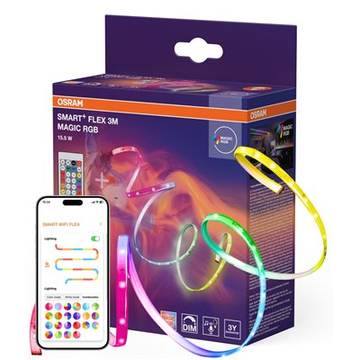 SMART+ WIFI Flex Strips Magic RGB with Remote Control 3M Remote Control 
