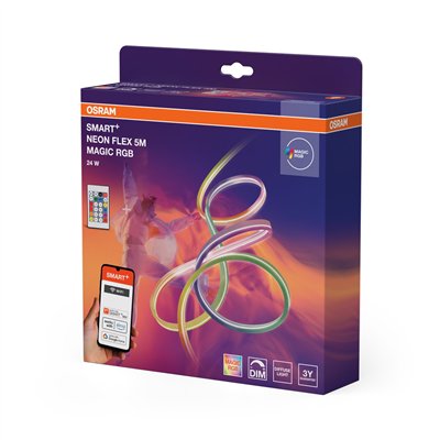 SMART+ WIFI Neon Flex Strips Magic RGB 5M Magic RGB Remote Control