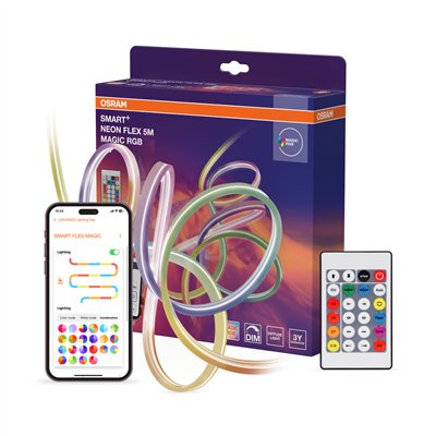 SMART+ WIFI Neon Flex Strips Magic RGB 5M Magic RGB Remote Control