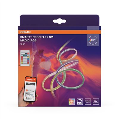 SMART+ WIFI Neon Flex Strips Magic RGB 3M Magic RGB Remote Control