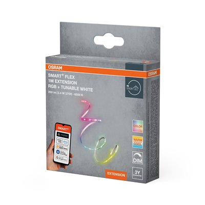 SMART+ MATTER Flex Strips Multicolour 1M RGB Tunable White Extension