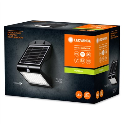 ENDURA Flood  Solar Butterfly Solar Sensor 4W
