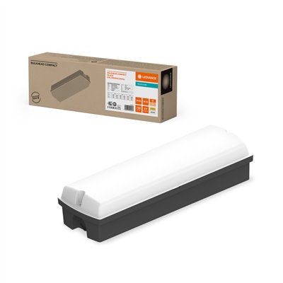 BULKHEAD COMPACT RECTANGULAR RC V 8W ML 83040 BK