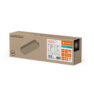 BULKHEAD COMPACT RECTANGULAR EMERGENCY SENSOR RC EL SN V 11WML 83040 WT