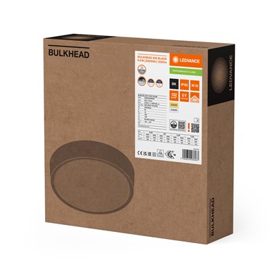 BULKHEAD ROUND RD 250 P 9.5W ML 83040 BK