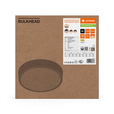 BULKHEAD ROUND RD 250 P 9.5W ML 83040 BK