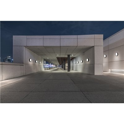 BULKHEAD ROUND RD 250 P 9.5W ML 83040 BK