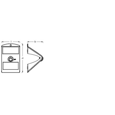 ENDURA Flood  Solar Butterfly Solar Sensor 1.5W