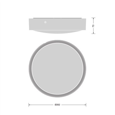 BULKHEAD ROUND EMERGENCY RD EL 250 P 12W ML 83040 BK