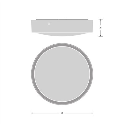 BULKHEAD ROUND SENSOR RD SN 250 P 10W ML 83040 BK