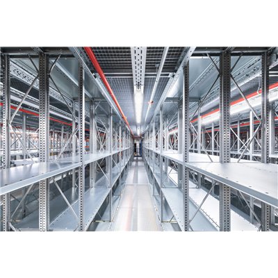 DAMP PROOF 5x THROUGHWIRING 1500 46W 840 IP65 GY