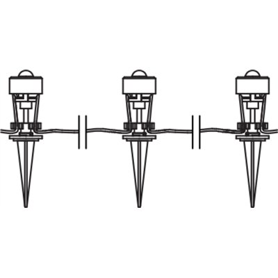 ENDURA GARDEN DOT 3 Dots Extension 3000K