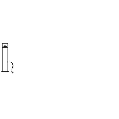 Endura Hybrid Bollard Orion 50cm 2W Stainless Steel