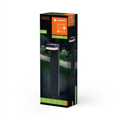 Endura Hybrid Bollard Venus 50cm 4W Dark Gray