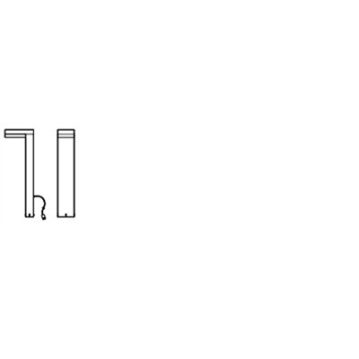 Endura Hybrid Bollard Venus 50cm 4W Dark Gray