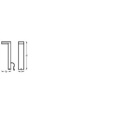 Endura Hybrid Bollard Venus 50cm 4W Dark Gray