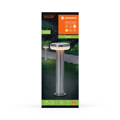 Endura Hybrid Bollard Mari 48cm 4W Stainless Steel