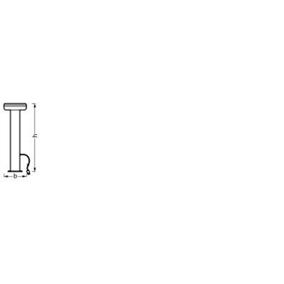 Endura Hybrid Bollard Mari 48cm 4W Stainless Steel