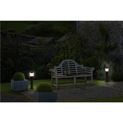 Endura Hybrid Bollard Rondo 50cm 4W Dark Gray