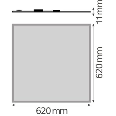 BIOLUX HCL PANEL ZIGBEE GEN 2 625 S 40W TW ZB