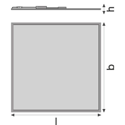 BIOLUX HCL PANEL ZIGBEE GEN 2 600 S 40W TW ZB