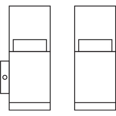 ENDURA STYLE CRYSTAL Wall UpDown 9W