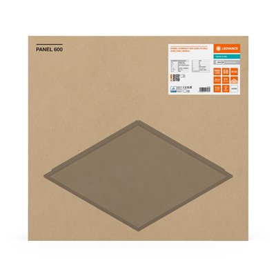 PANEL COMPACT 600 UGR19 DALI 33W 840 U19 DALI